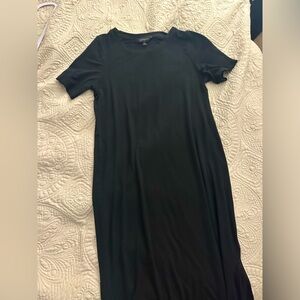 Banana republic maxi black dress